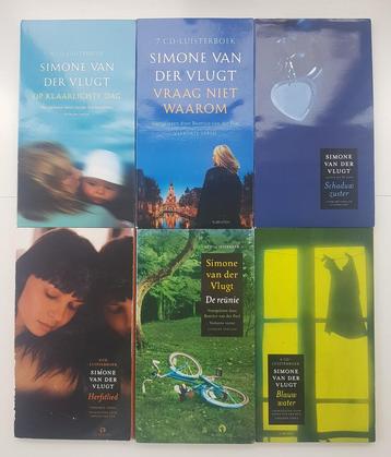 6x Luisterboek Simone van der Vlugt  beschikbaar voor biedingen