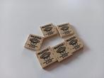NIEUW: Tan Tile 2 x 2 with 'WANTED', '5.000', Red Stars and, Lego, Nieuw, Ophalen of Verzenden, X