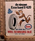 Vintage sticker de nieuwe Esso band E-620 Wiel Schreurs Olie, Verzamelen, Ophalen of Verzenden, Zo goed als nieuw