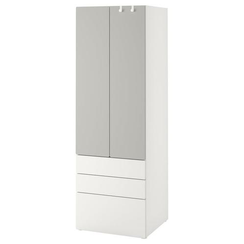 IKEA SMÅSTAD/PLATSA kledingkast + extra’s, Huis en Inrichting, Kasten | Kledingkasten, Zo goed als nieuw, 50 tot 75 cm, Ophalen of Verzenden