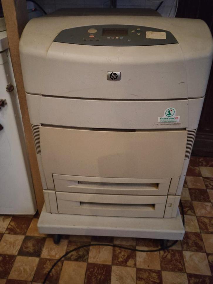 Professionele A3 HP Printer & Zwarte Toner, Computers en Software, Printers, Gebruikt, Printer, Laserprinter, Kleur printen, Zwart-en-wit printen