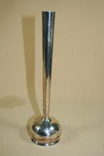 Verzilverde vintage vaas Denemarken, Ophalen of Verzenden