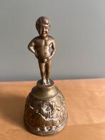 Manneken Pis Bel van koper - Brussel Souvenir, Antiek en Kunst, Antiek | Koper en Brons, Ophalen of Verzenden, Koper