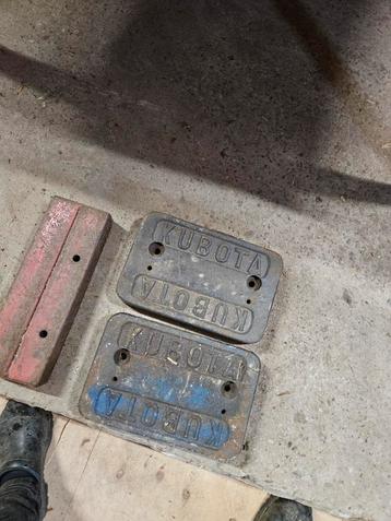 Frontgewicht frontgewichten kubota  beschikbaar voor biedingen
