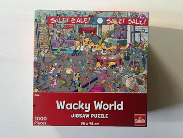 Puzzel Wacky World 'Sale' 1000 stukjes beschikbaar voor biedingen
