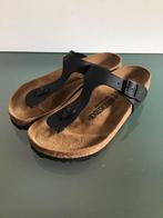GRATIS VERZENDEN | BIRKENSTOCK Nieuwe zwarte slippers 37, Slippers, Verzenden, Zwart, Nieuw