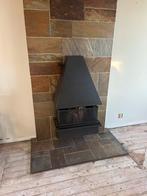 Vrijstaande binnenhaard/houtkachel (hangend), Huis en Inrichting, Haarden, Ophalen, Zo goed als nieuw, Hangende haard, Houthaard