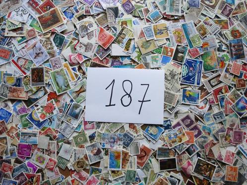 (187) Partij Postzegels Afgeweekt Wereld, Postzegels en Munten, Postzegels | Volle albums en Verzamelingen, Buitenland, Ophalen