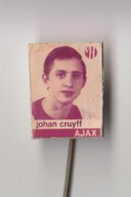 Voetbal Ajax Johan Cruijff Cruyff speldje, Verzamelen, Speldjes, Pins en Buttons, Gebruikt, Niet vindbaar, Niet vindbaar, Speldje of Pin