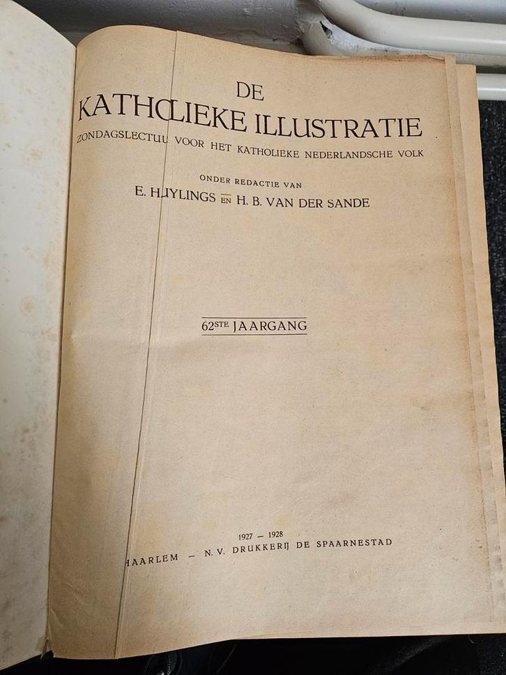 De Katholieke Illustratie 1927-1928, Antiek en Kunst, Antiek | Boeken en Bijbels, Ophalen of Verzenden