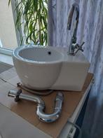 Fonteintje met kraan voor wc Sphinx, Doe-het-zelf en Verbouw, Sanitair, Ophalen, Zo goed als nieuw, Chroom, Toilet