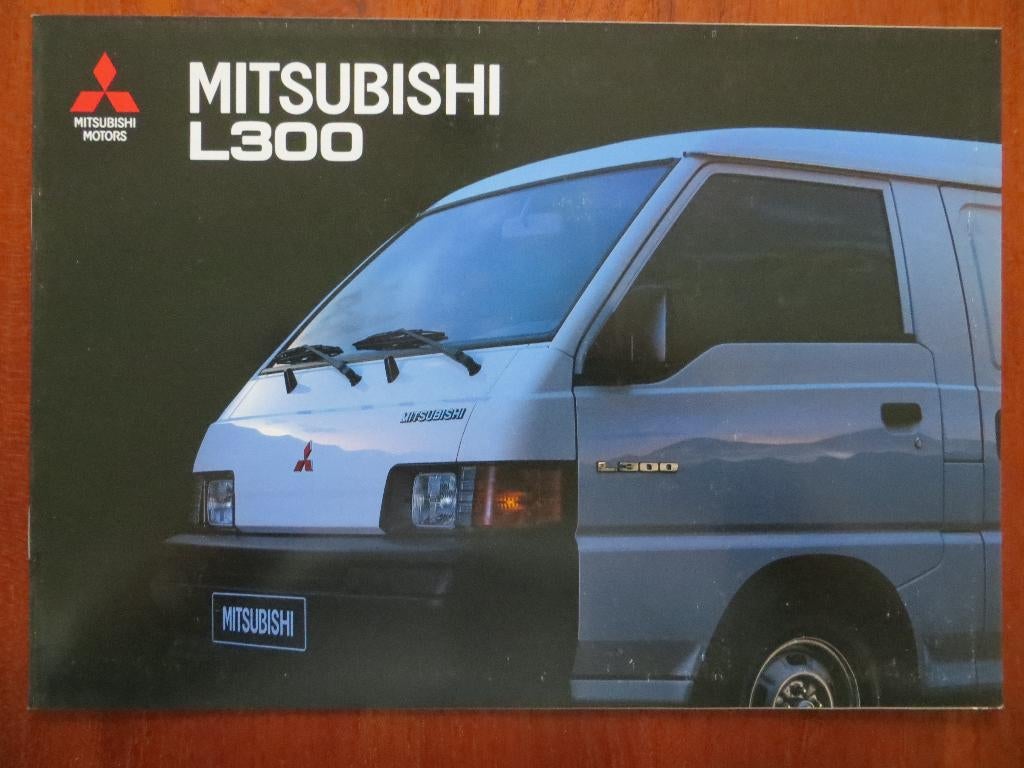 Mitsubishi L300 (april 1991) + bijlage: kleurenoverzicht, Ophalen of Verzenden, Nieuw, Mitsubishi