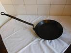 oud ijzeren braadpan, Ophalen