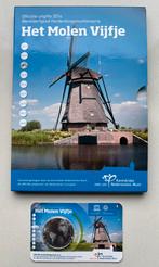 Molen Vijfje 2014 Proof - Werelderfgoed Herdenkingsmunt, Ophalen of Verzenden, Overige landen, 5 euro, Zilver