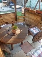 Garden furniture, Tuin en Terras, Tuinsets en Loungesets, Ophalen, 3 zitplaatsen, Zo goed als nieuw, Hout