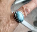 larimar ring maat 18, Sieraden, Tassen en Uiterlijk, Ringen, 18 tot 19, Nieuw, Dame, Zilver