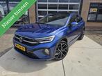 Volkswagen Taigo 1.0 TSI R-Line DSG PANO LMV STOELVERWARMING, Auto's, Stof, Gebruikt, Euro 6, Blauw