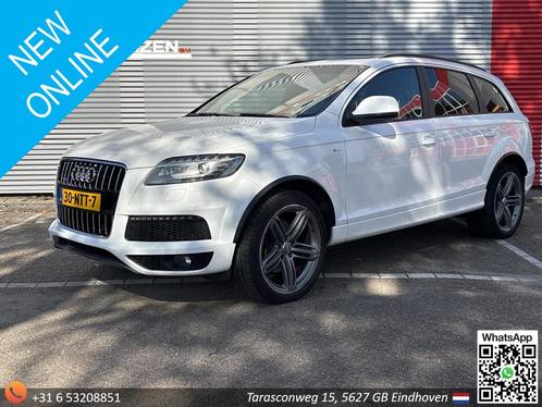 Audi Q7 3.0 TDI quattro 5+2 | Leder | Pano | Climate | Cruis, Auto's, Audi, Bedrijf, Te koop, Q7, 4x4, ABS, Achteruitrijcamera