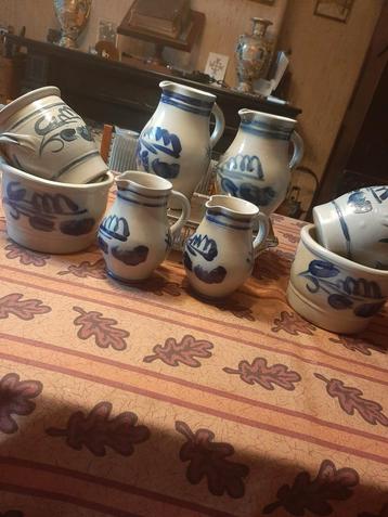 4keulse potten+4 keulse kannen beschikbaar voor biedingen