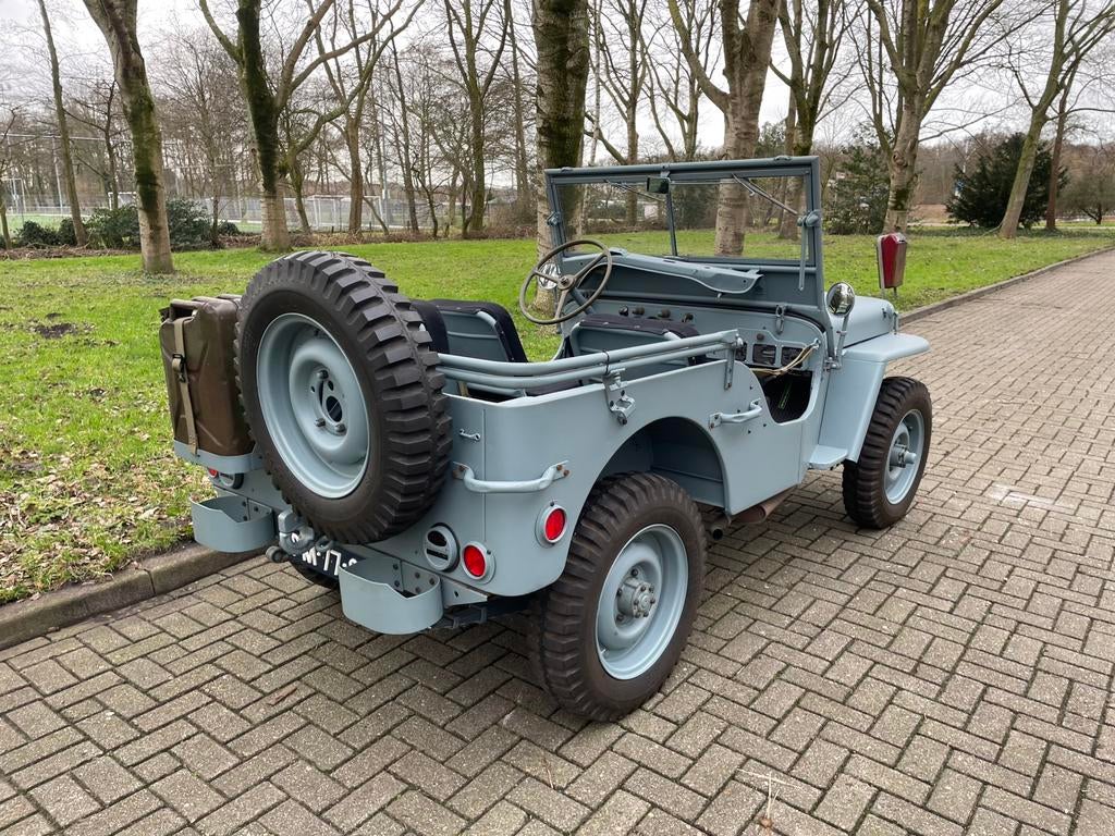 Ford 1943 Blauw, Stof, Cabriolet, 61 pk, 1001 kg