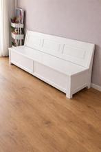 Witte Klepbank met Opbergruimte - 200cm, Ophalen