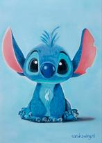 Realistische tekening Stitch zelf gemaakt., Ophalen of Verzenden, Nieuw, Wanddecoratie