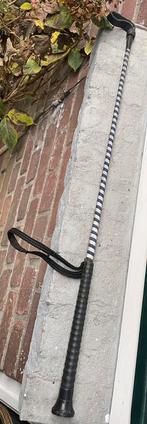 Rijzweep / springzweep – blauw gestreept – goede staat, Dieren en Toebehoren, Ophalen of Verzenden, Zo goed als nieuw