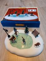 Lemax Schaatsvijver met Figuren, Ophalen of Verzenden, Gebruikt