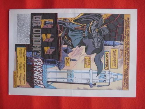 Dr Doom's revenge Marvel comic / strip, Boeken, Strips | Comics, Gelezen, Eén comic, Amerika, Ophalen of Verzenden