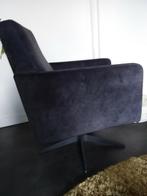 2 draaifauteuiltjes. Antraciet. Goede staat. B 61 D 70 H 92, Ophalen, Gebruikt, Minder dan 75 cm, Metaal