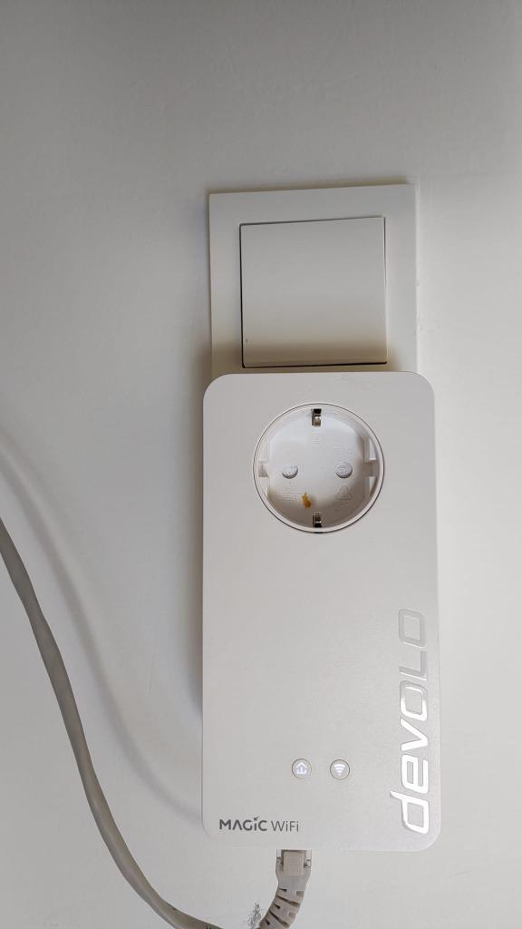 Powerline adapter Devolo Magic 2 WiFi 6, Computers en Software, Powerlines, Zo goed als nieuw, Ophalen of Verzenden