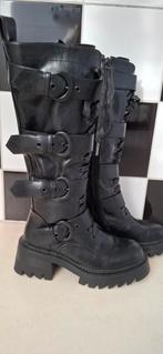Killstar lunaclysm boots maat 40, Hoge laarzen, Zwart, Ophalen of Verzenden, Zo goed als nieuw
