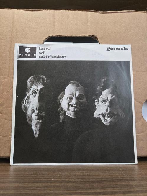Genesis - Land of confusion, Cd's en Dvd's, Vinyl Singles, Zo goed als nieuw, Single, Pop, 7 inch, Ophalen of Verzenden