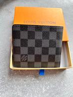 Portemonnee Damier Graphite, Ophalen of Verzenden, Nieuw, Zwart, Leer