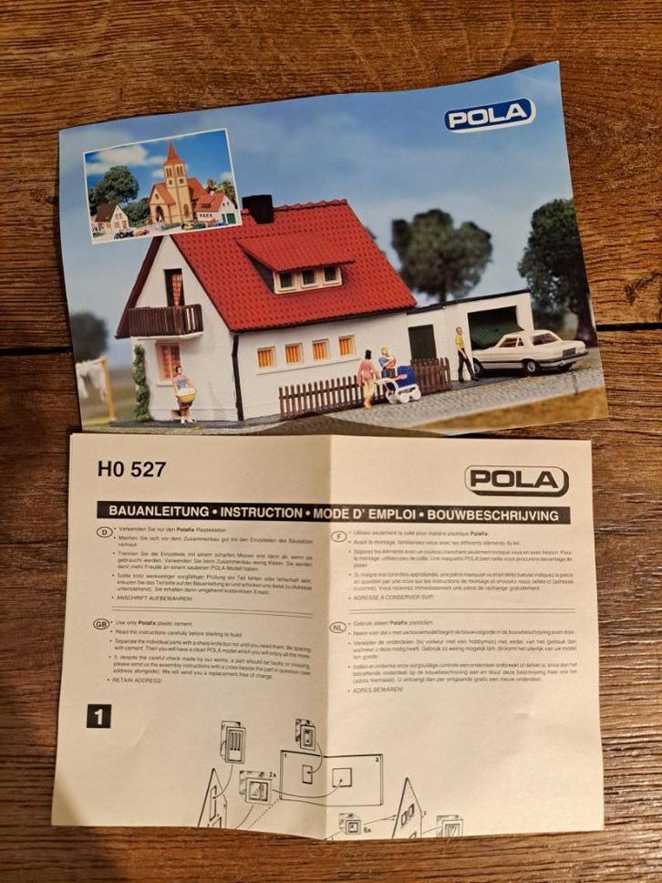 Pola no. 527 - bouwpakket - nieuw - 1/87, Hobby en Vrije tijd, Modeltreinen | H0, Nieuw, Brug, Tunnel of Gebouw, Gelijkstroom of Wisselstroom