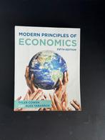 modern principles of economics fifth edition ISBN:9781319383, Ophalen of Verzenden, Gamma, Nieuw, WO