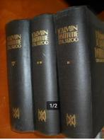 Institutie van Calvijn in 3 delen!, Ophalen of Verzenden, Zo goed als nieuw, Christendom | Protestants