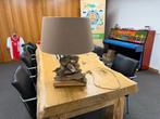 Drijfhout Schemerlamp - Uniek & Sfeervol, Huis en Inrichting, Lampen | Tafellampen, Ophalen of Verzenden, Gebruikt, Hout, Minder dan 50 cm
