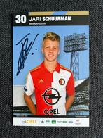 Feyenoord spelerskaart Schuurman met handtekening, Ophalen of Verzenden, Zo goed als nieuw