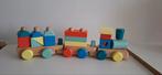 Houten Speelgoed Trein van HEMA, Kinderen en Baby's, Speelgoed | Houten speelgoed, Ophalen of Verzenden, Zo goed als nieuw, Duw- of Trekspeelgoed