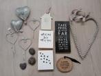 Leuke set decoratiemateriaal/woonaccessoires, Huis en Inrichting, Woonaccessoires | Wanddecoraties, Ophalen of Verzenden, Zo goed als nieuw