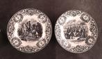 Paar antieke Napoleon borden, Ophalen of Verzenden