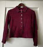 Vrolijk tricot jasje zwart/roze stippen Kyra & Ko (M-L), Kleding | Dames, Overige kleuren, Verzenden, Maat 42/44 (L), Jasje