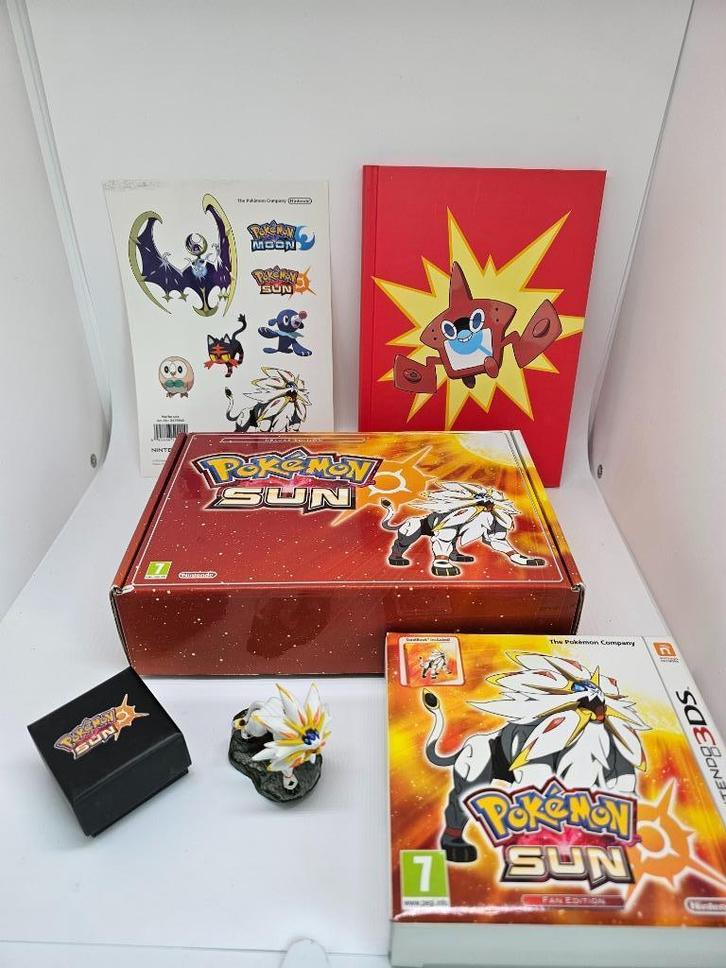 Pokemon Sun Deluxe Collectors edition compleet!, Spelcomputers en Games, Games | Nintendo 2DS en 3DS, Zo goed als nieuw, Avontuur en Actie