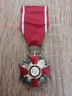 Poolse kruis van verdienste., Verzamelen, Militaria | Tweede Wereldoorlog, Ophalen of Verzenden, Landmacht, Overige gebieden, Lintje, Medaille of Wings