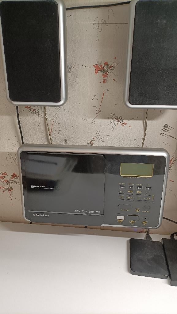 Audiosonic cdspeler voor aan de wand, Ophalen of Verzenden, Zo goed als nieuw, Overige merken
