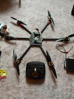 Hexacopter drone met TBS Mambo zender en veel extra’s, Ophalen of Verzenden, Gebruikt, Drone met camera