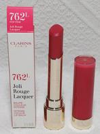 Clarins Joli Rouge Lacquer Lipstick 762L Pop Pink, Lippen, Verzenden, Nieuw, Make-up