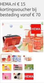 €15,00 kado bon Hema, Ophalen of Verzenden, Nieuw