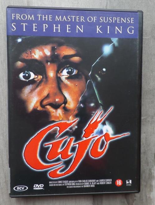 DVD Cujo van Stephen King, Cd's en Dvd's, Dvd's | Thrillers en Misdaad, Zo goed als nieuw, Bovennatuurlijke thriller, Vanaf 16 jaar